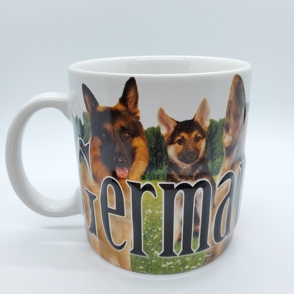 Large German Shepherd coffee cup mug - Picture 1 of 8